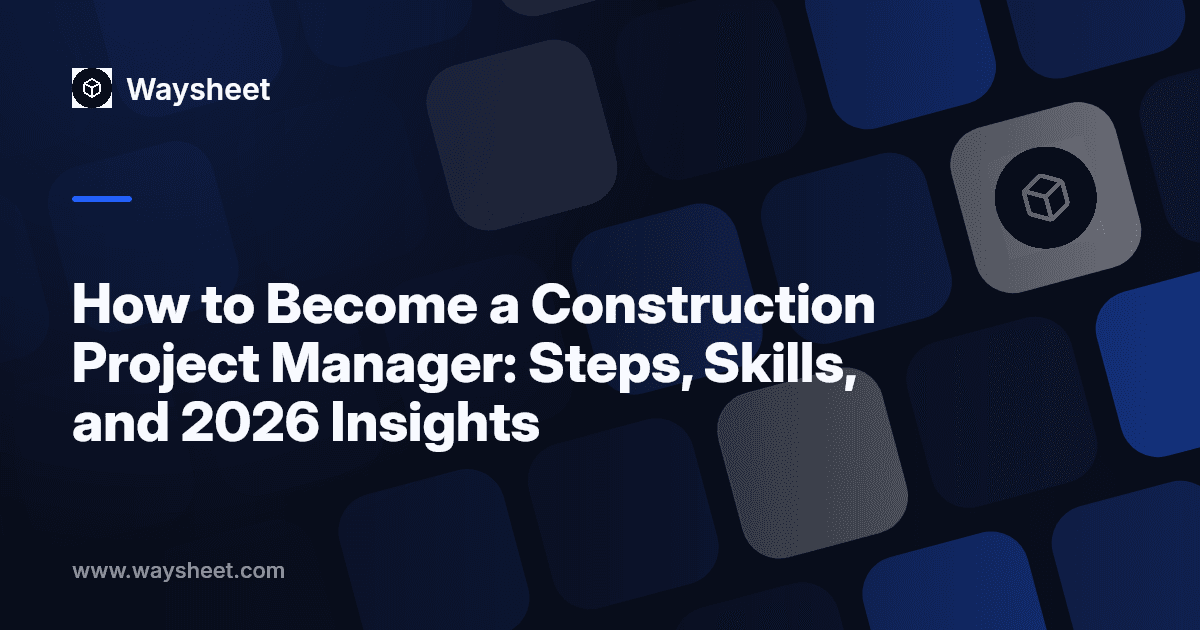 Illustration of a construction project manager coordinating tasks on a building site, overseeing timelines and materials.