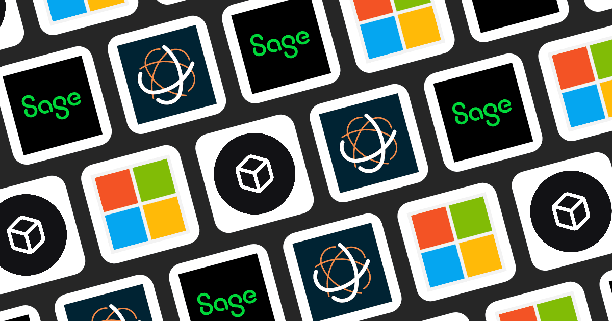 Icons of various order tracking software tools