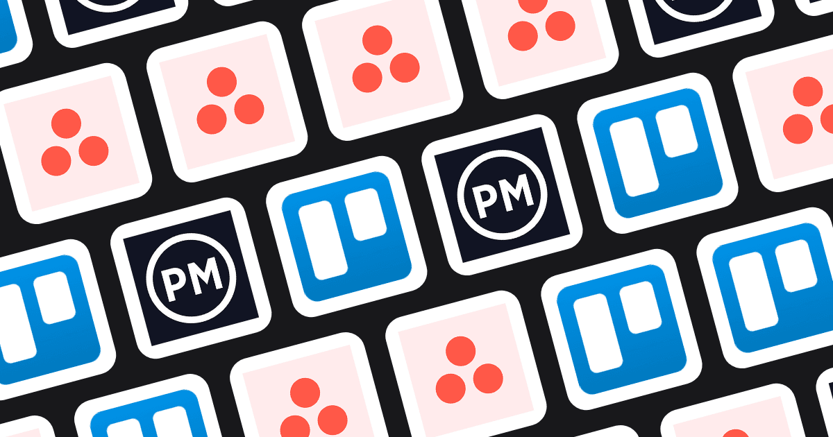 A grid showing key projects management tools and frameworks icons